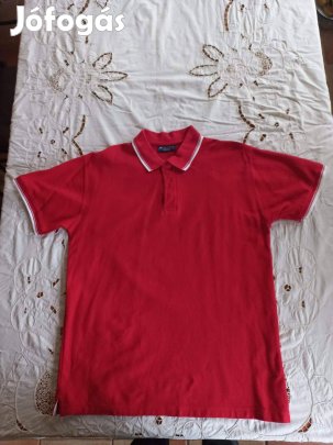 Prémium Sol's Férfi Galléros Póló L-es 100% Pamut