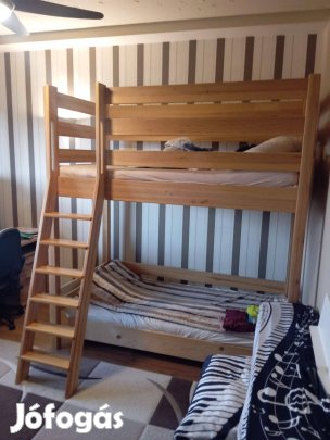 Prémium minőségű emeletes ágy matracokkal eladó
