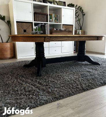 Prémium tömörfa dohányzó asztal