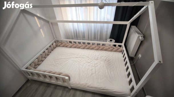 Premiumxl 120x200 házikó ágy, matrac nélkül 