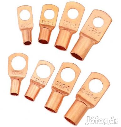 Préselhető Kábelsarú 25mm2-es Akkumulátor Kábelhez M8 (5636)