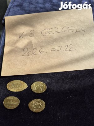 Préselt emlékérmék