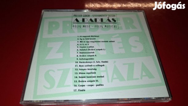 Presser Gábor Padlás Musical Cd 1993