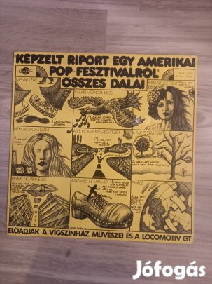 Presser Gábor bakelit lemez 