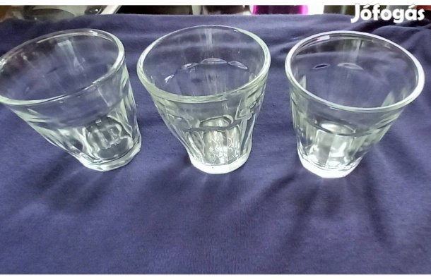 Presszó kávéspohár 90 ml - Új - 3 db