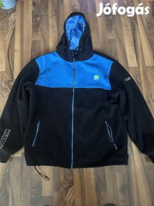 Preston Windproof Fleece Jacket Kapucnis 3XL Kabát
