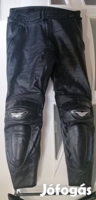 Prexport klasszikus motoros bőrnadrág L