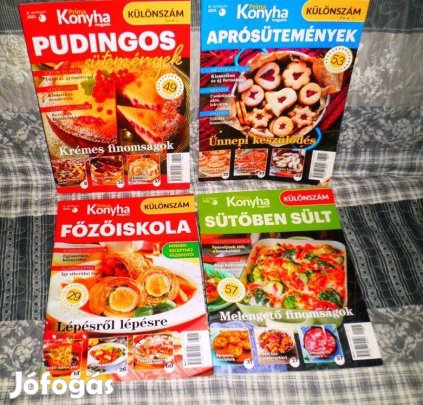 Príma konyha különszám 6 db magazin