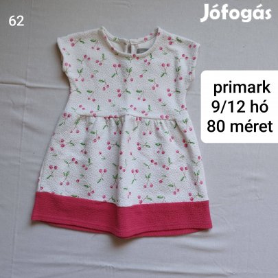 Primark alkalmi ruha 80 méret