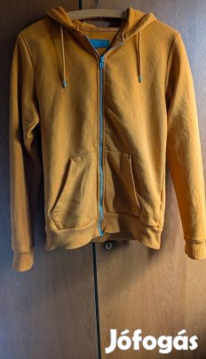 Primark mustársárga cipzáras kapucnis pulóver