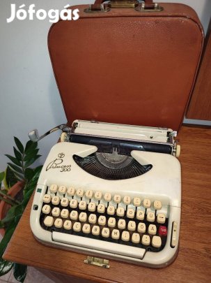 Princess 300 Qwertz Német! kiosztású írógép (Gomb hiány!)