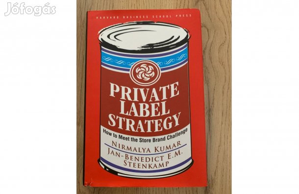Privat Label Strategy - szakkönyv a Harvard kiadásában-akár ingyenpost