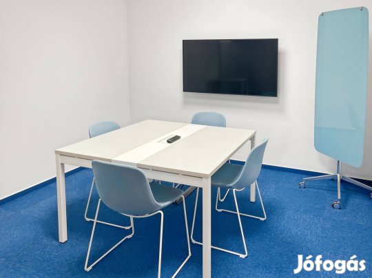 Privát irodahelyiség 4 fő számára