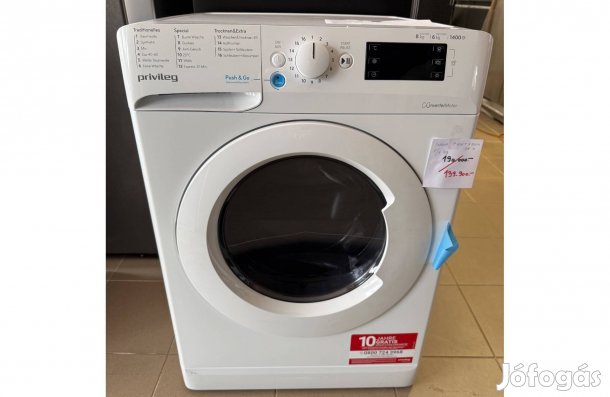 Privileg Pwwt X 86G4 De Mosó-szárítógép, 8/6kg, 1400f.(190e.helyett)