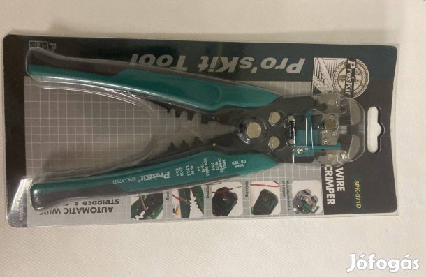 Pro'skit 8PK-371D kábelcsupaszoló és krimpelő