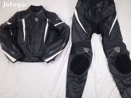 Probiker Prx-8 női kétrészes motoros bőrruha kabát nadrág M 40
