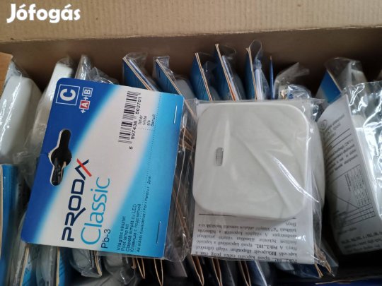 Prodax Classic világítós billentyű, fehér (Pb-3 FH)