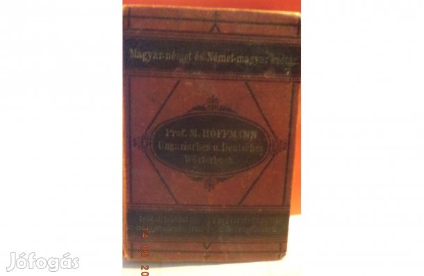 Prof.M. Hoffmann: Magyar - Német - Magyar szótár