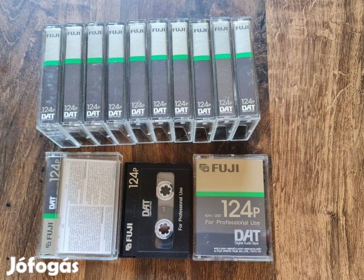 Professional Fuji 124p DAT kazetták