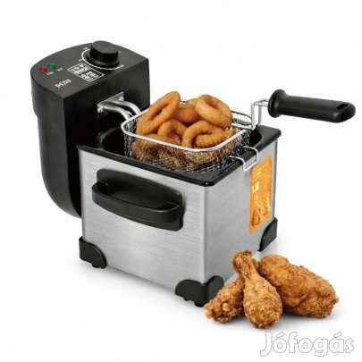 Professzionális Olajsütő 1000W, 1.5L Elektromos Fritőz - RAF R.5229