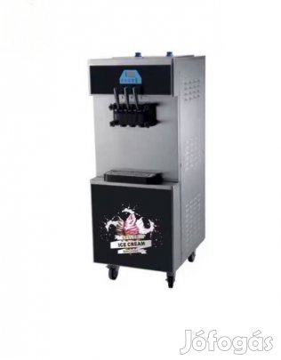 Profi álló lágyfagylalt csavart fagylaltgép 2+1 íz Áfás Számla Szerviz