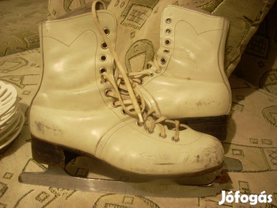 Profi gyakorló bőr korcsolyacipő (6) belső hossz 23,5