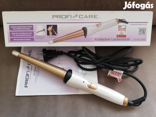 Proficare kúpos hajsütővas