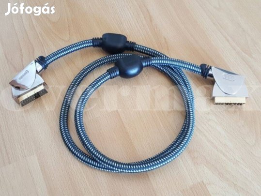 Profigold aranyozott fém dugós komoly scart összekötő kábel