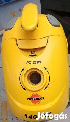 Progress PC 2101 porzsákos porszívó, 1400 W teljesítménnyel cső nélkül