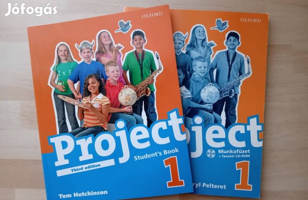 Project 1. (3. kiadás) tankönyv+munkafüzet+CD, új