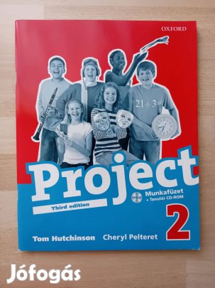 Project 2. (3. kiadás) munkafüzet+CD, új