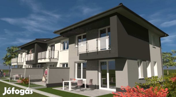 Projekt telek Balatonföldváron az új lakóparkban