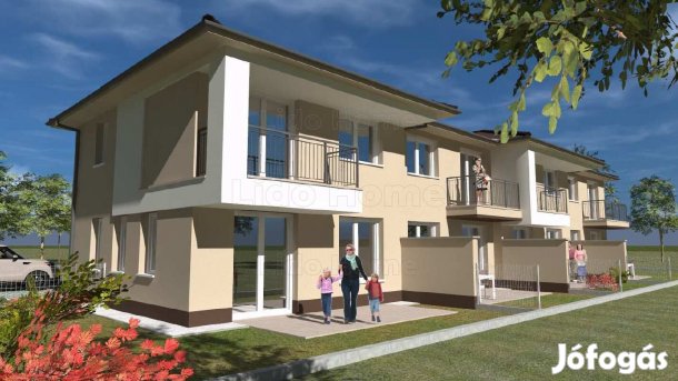 Projekt telek Balatonföldváron az új lakóparkban