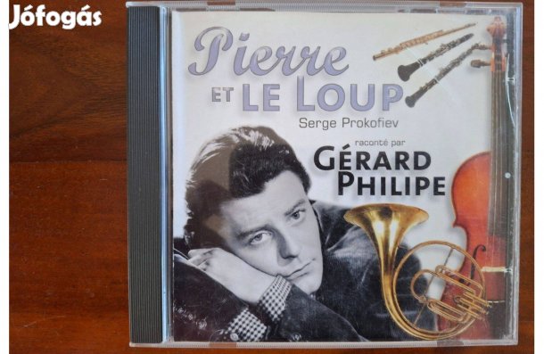 Prokofjev: Péter és a farkasok Gérard Philipe előadásában cd