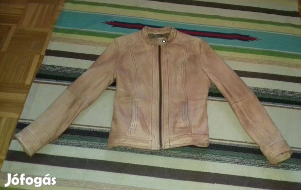 Promod, minőségi női bőrdzseki S, új