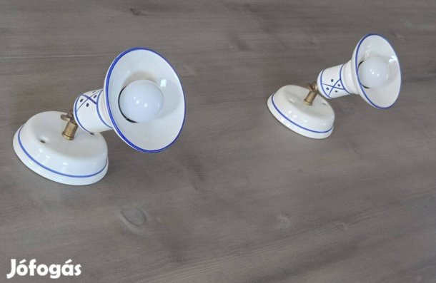 Provance porcelán fali lámpák