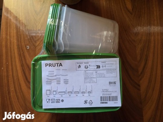 Pruta IKEA-S ételtároló doboz készlet 17db-os