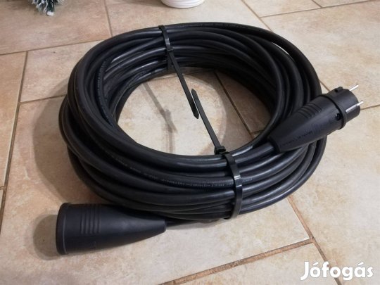 Prysmian H07RN-F 3 x 2,5 mm gumi kábel 25 m-es hosszabbító Dunaharasz