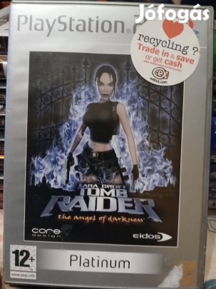 Ps2-14 Ps2 eredeti Játék : Lara Croft Tomb Raider The angel (