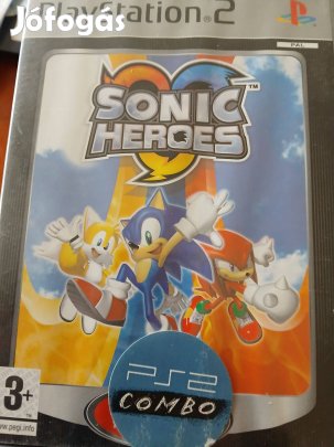 Ps2-4 Ps2 Eredeti Játék : Sonic Heroes ( karcmentes)