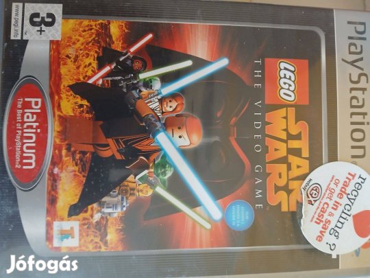 Ps2-60 Ps2 Eredeti Játék : 60. Lego Star Wars The Video Game ( karcm