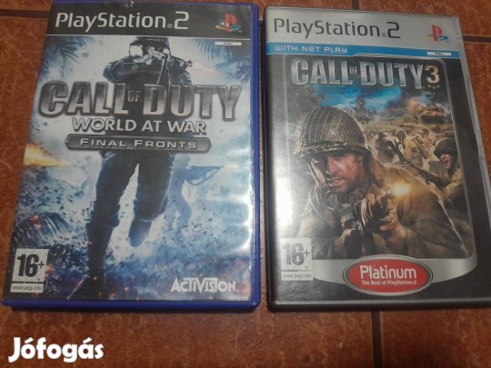 Ps2 Call of Duty játékok 