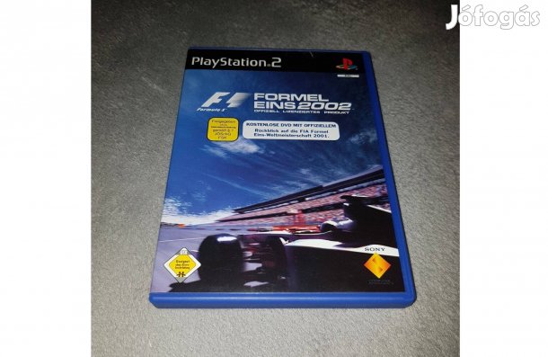 Ps2 f1 2002 játék eladó