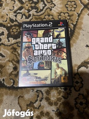 Gta Sa - Grand Theft Auto San Andreas Ps2 - Original, Jogo de Videogame  Playstation-2 Usado 39808621