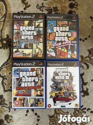 Ps2 gta vice liberty city 3 san andreas