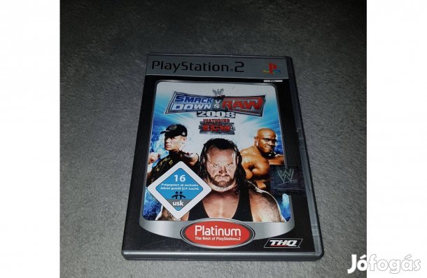 Ps2 smackdown vs raw 2008 játék eladó