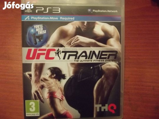 Ps3-188 Ps3 Eredeti Játék : Move UFC Trainer