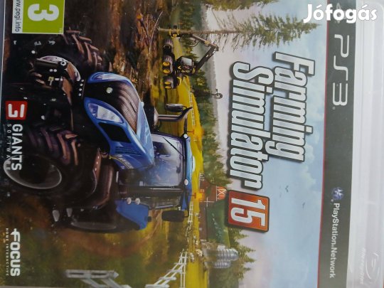 Ps3-1 Ps3 Eredeti Játék : Farming Simulator 15 ( karcmentes)
