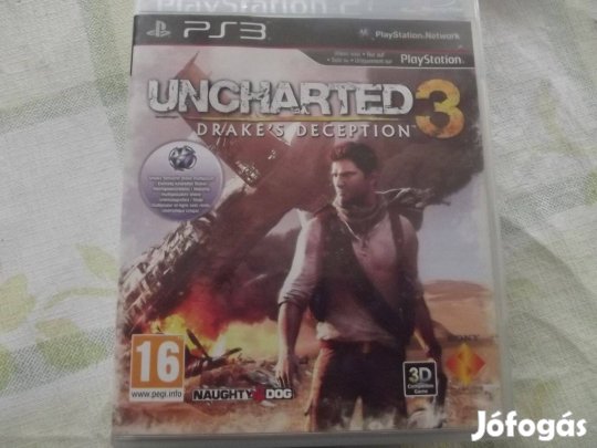 Ps3-84 Ps3 Eredeti Játék : Uncharted 3. Drakes Deception