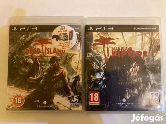 Ps3 Dead Island és Dead Island Riptide Playstation 3 játékok